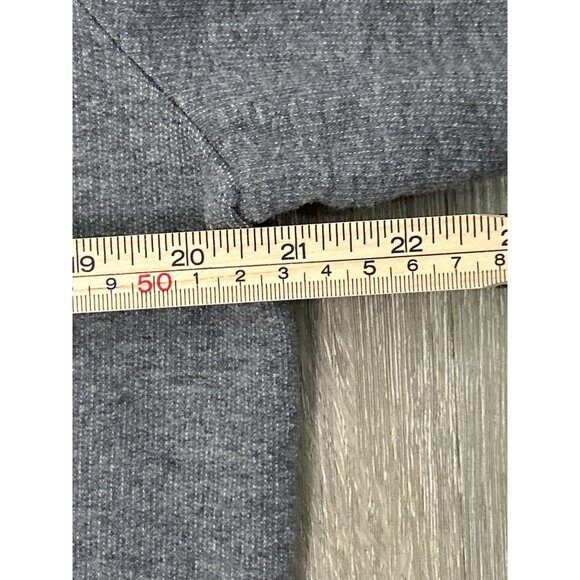 NY&C Sport Zip Front Gray Hoodie Womens ‎ L Athleisure Cotton Activewear - Picture 7 of 8